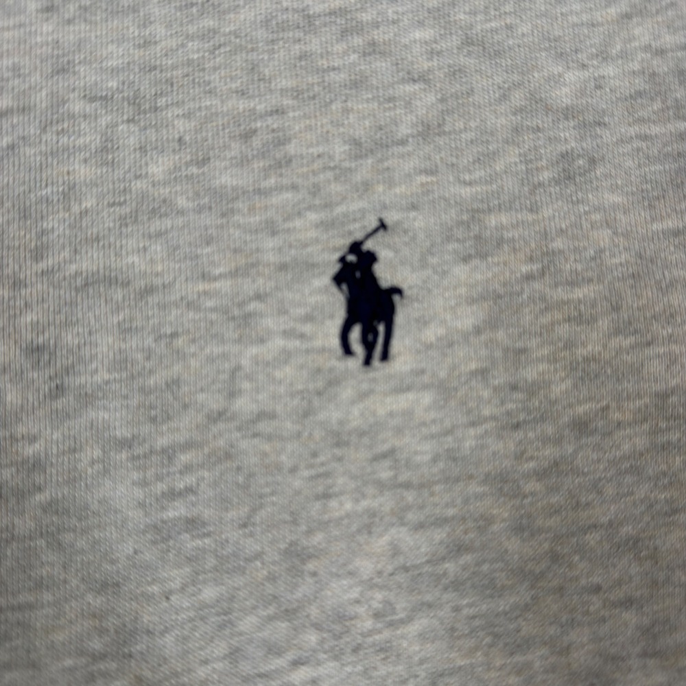 Polo Ralph Lauren Mens 3XB Zip Hoodie Grey Heather Fleece Waffle Lined NWT - Picture 9 of 10